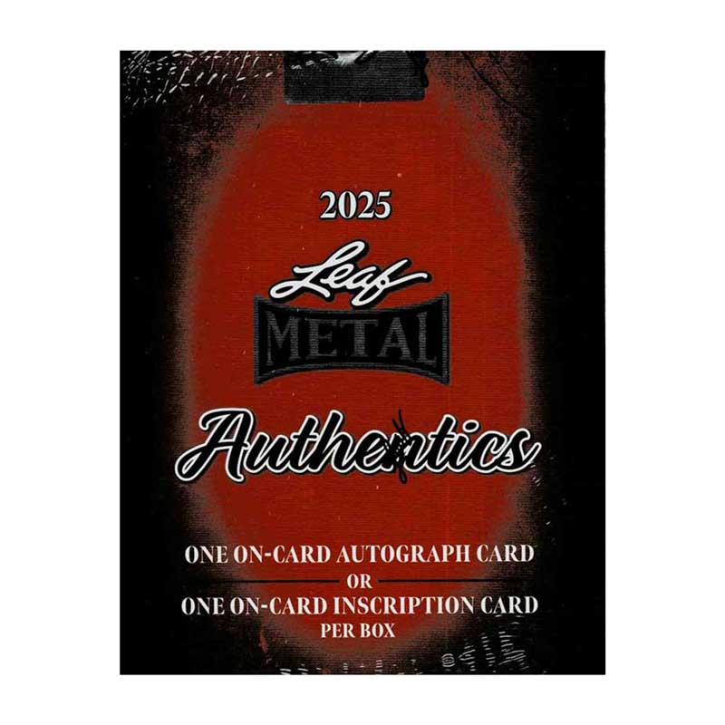 2025 Leaf Metal Authentics Box 8/21入荷 ｜カードファナティック公式通販