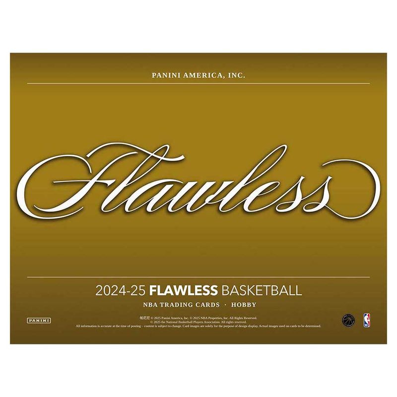 NBA 2024-25 Panini Flawless Basketball Hobby Box 9/27発売