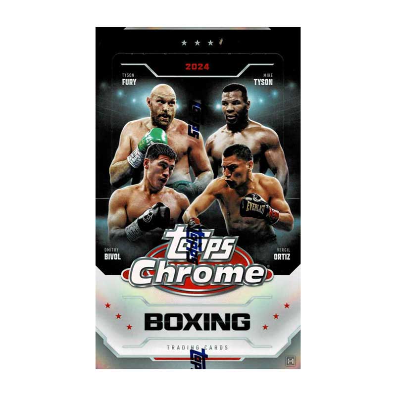 2024 Topps Chrome Boxing Hobby Box 9/5入荷 ｜カードファナティック