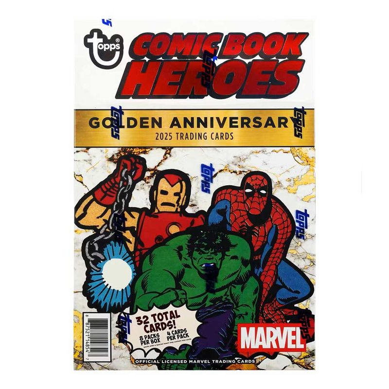 2025 Topps Marvel Comic Book Heroes 1975 Golden Anniversary Hobby Box 9/19入荷