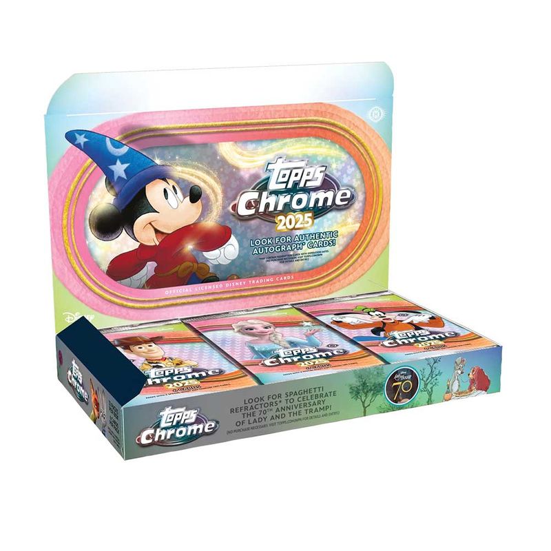 ゲームセンター・ゲームカード TOPPS CHROME 2025 Topps Chrome Disney Value Box 9/25入荷 ｜カード