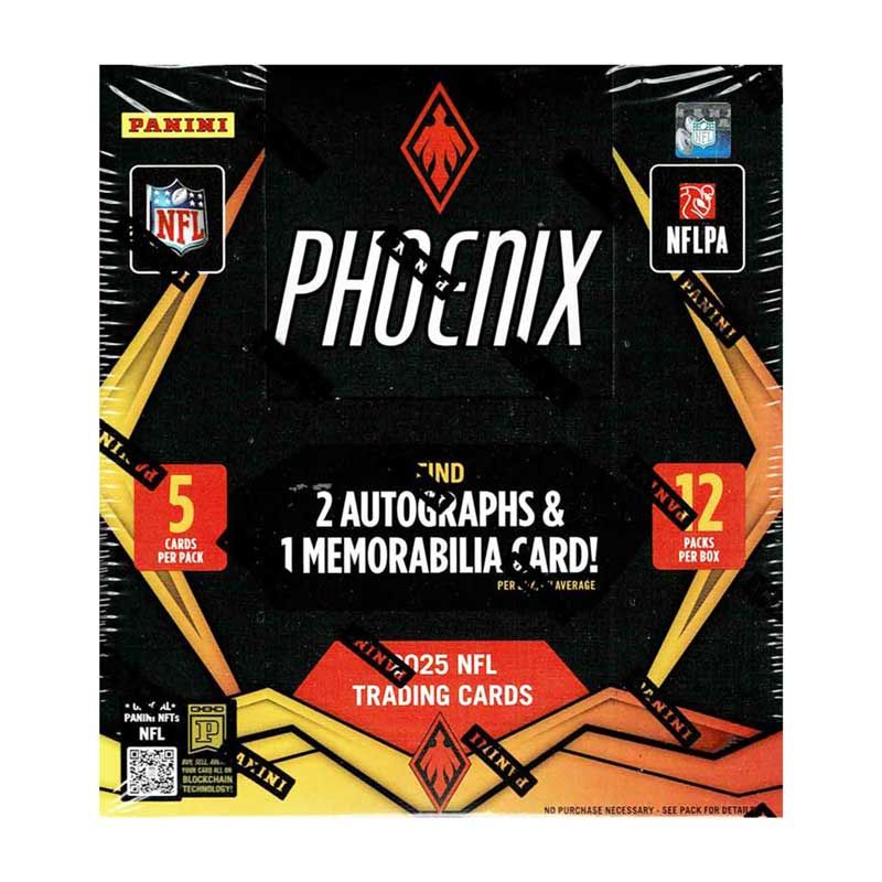 NFL 2025 Panini Phoenix Football Hobby Box 11/13入荷