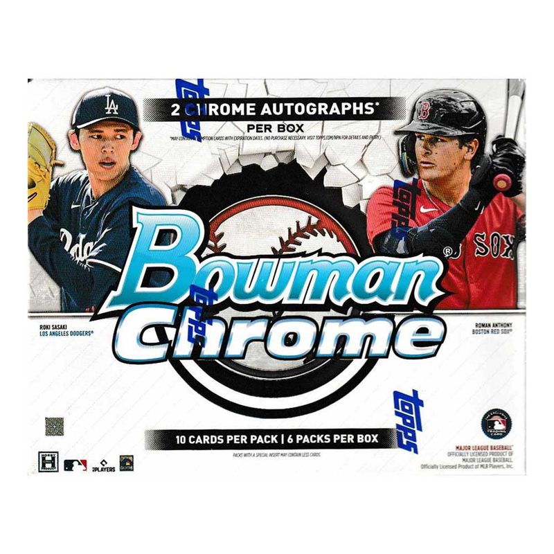 2019 Topps Chrome hobby box MLB選手の直筆サイン入 TOPPS トップス MLB 大谷翔平 山本由伸 メジャーリーグ・カード