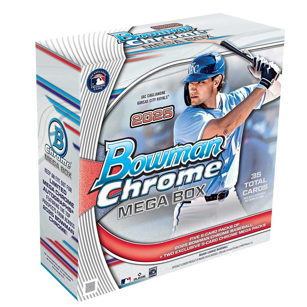 MLB 2025 Topps Bowman Chrome Baseball Mega Box 10/9入荷！佐々木朗