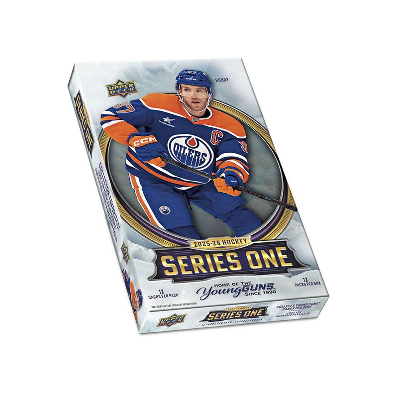 NHL 2025-26 Upper Deck Series 1 Hockey Hobby Box 10/16入荷 価格はTel 店頭販売中