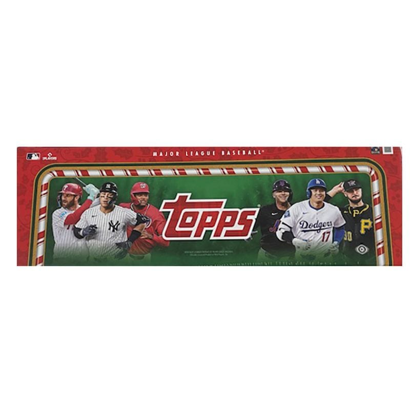 MLB 2025 Topps Holiday Baseball Collector's Tin 3-Tins Box 10/23入荷