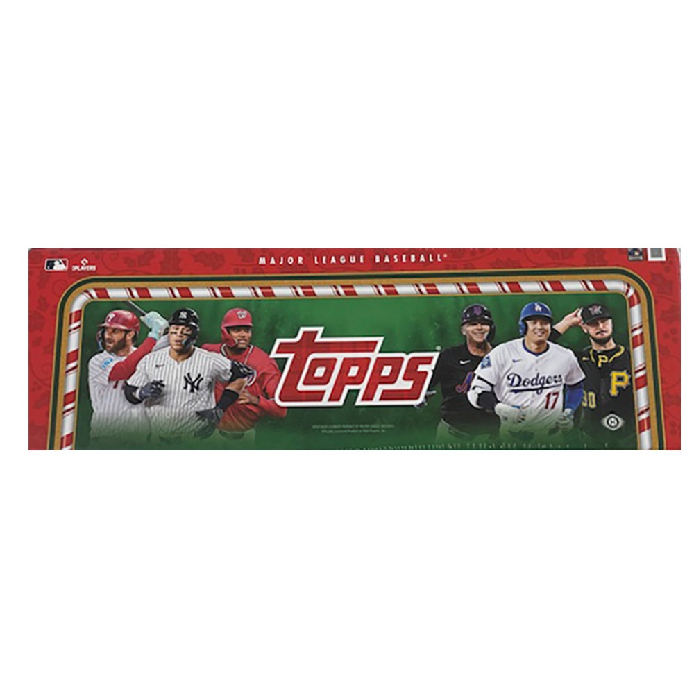 MLB 2025 Topps Holiday Baseball Collector's Tin 3-Tins Box 10/23