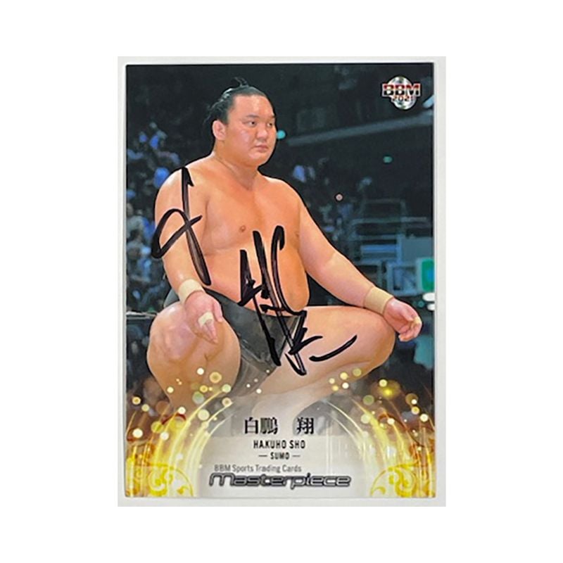 白鵬翔 BBM2022 惜別 バイバック直筆サインカード 04/31