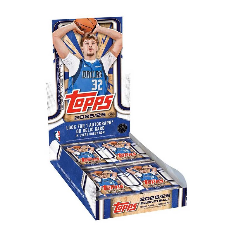 NBA 2025-26 Topps Basketball Hobby Box 10/25入荷！