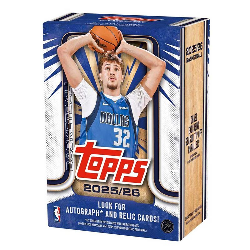 (お一人様2Box限定)NBA 2025-26 Topps Basketball Value Box 10/25入荷！