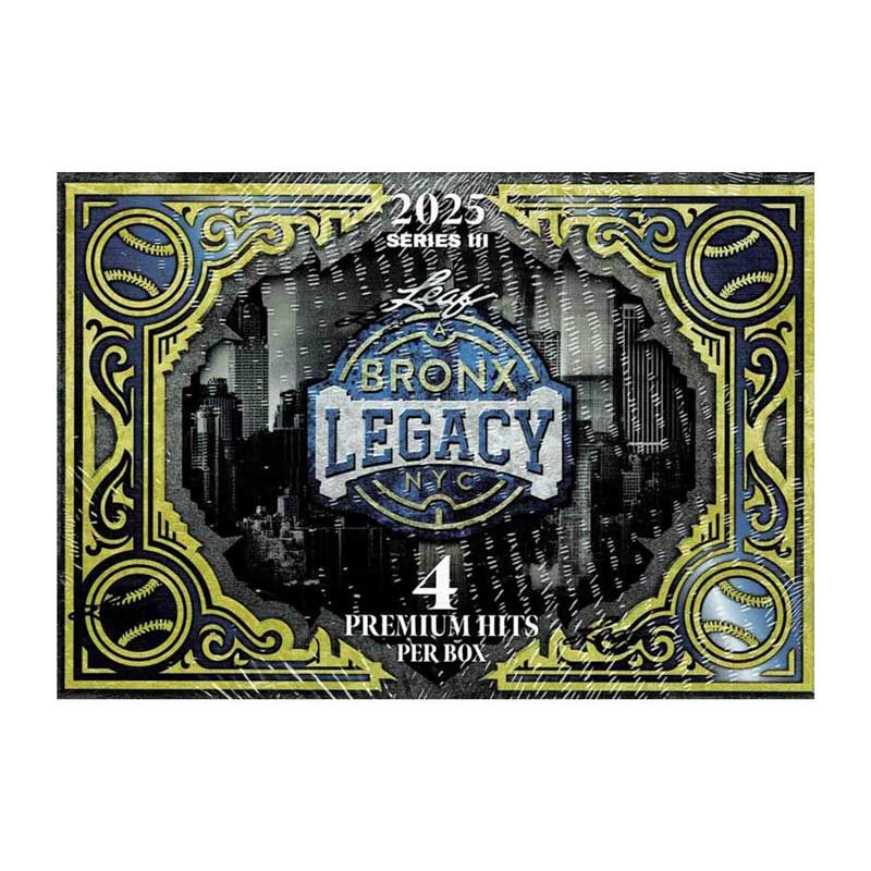 2025 Leaf A Bronx Legacy Baseball Series Ⅲ Box 10/29入荷