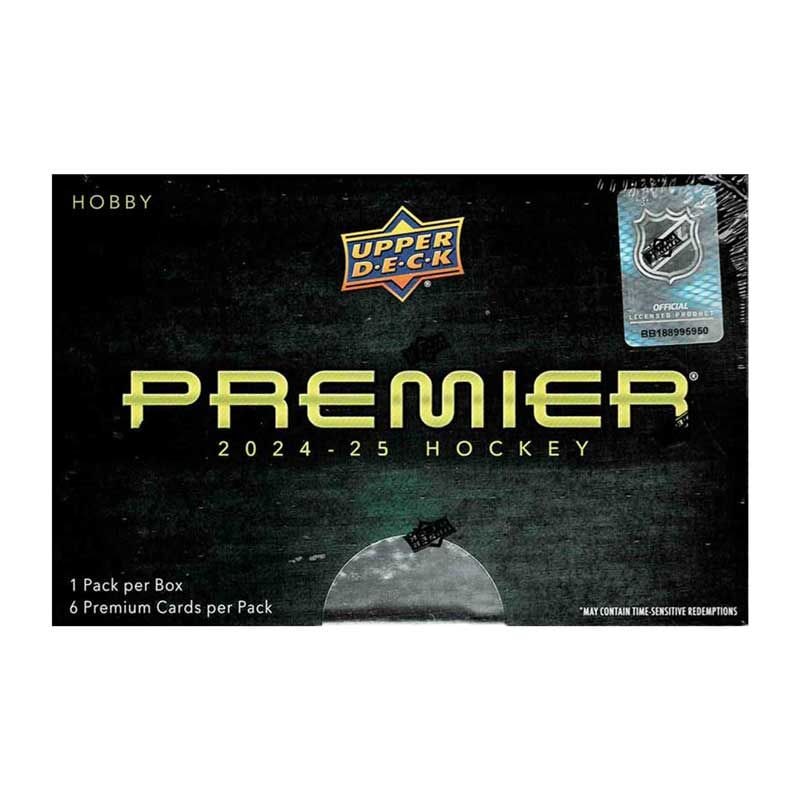 NHL 2024-25 Upper Deck Premier Hockey Hobby Box 10/30入荷 価格はtel 店頭販売中