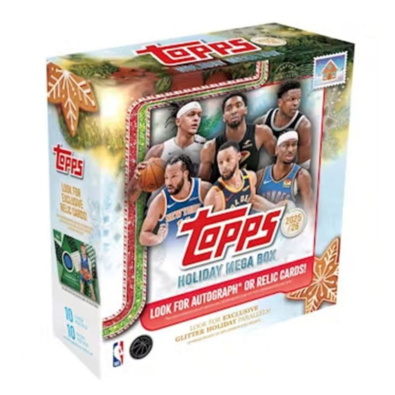 NBA 2025-26 Topps Holiday Basketball Mega Box 10/31入荷