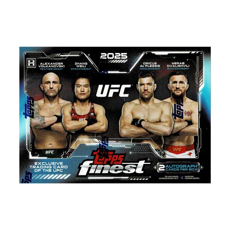 2025 Topps Finest UFC Hobby Box 11/8入荷！