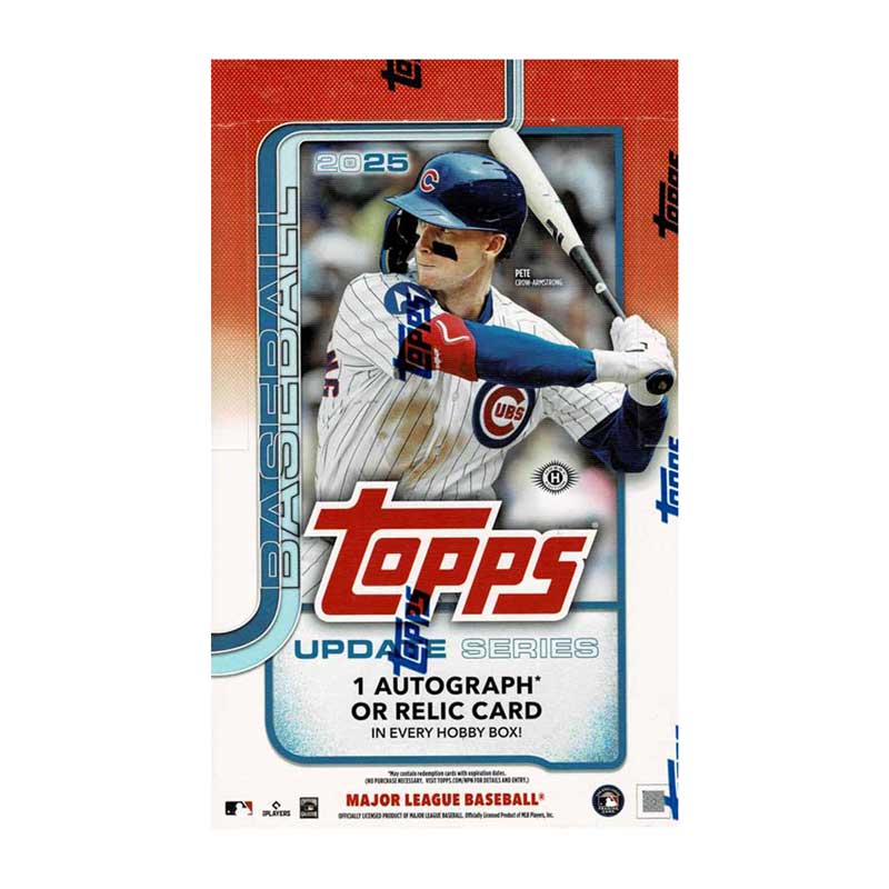 MLB 2025 Topps Update Series Baseball Hobby Box 11/13入荷 ｜カード