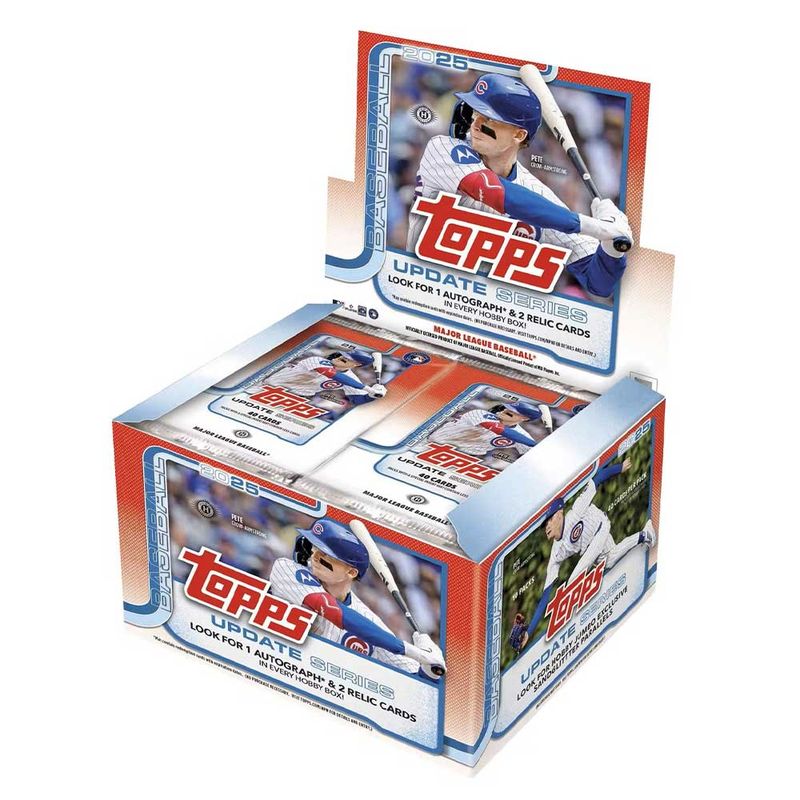 （予約）MLB 2025 Topps Update Series Baseball Jumbo Box 11/13入荷予定！