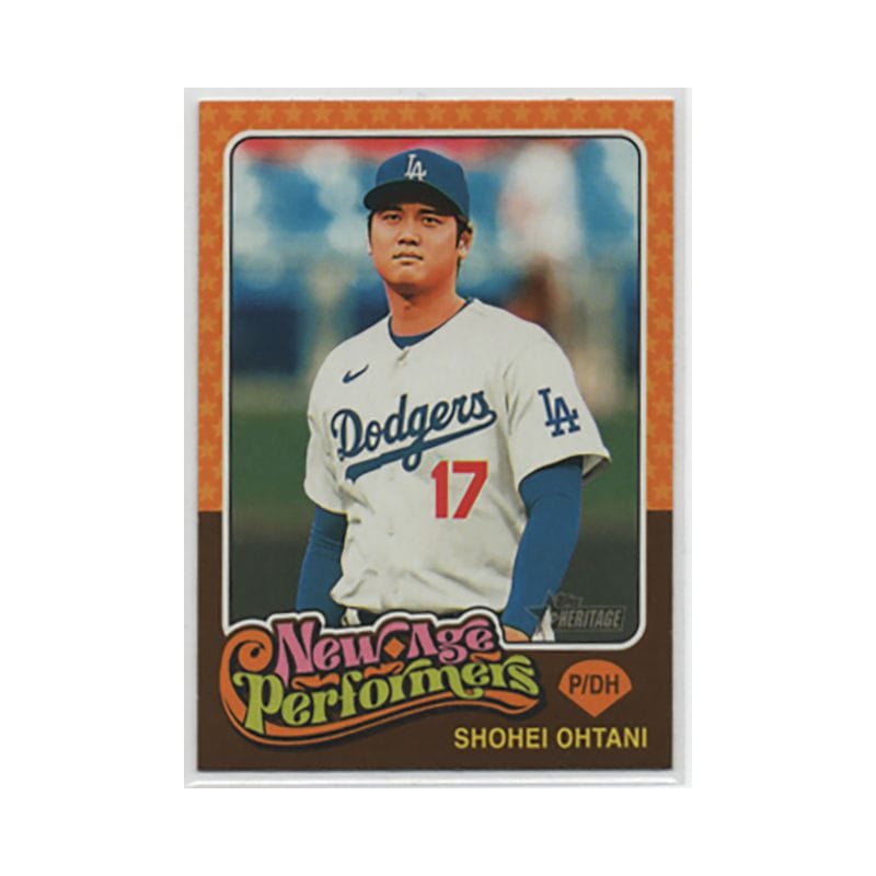 大谷翔平【2024 Topps Heritage】New Age Performers インサートカード