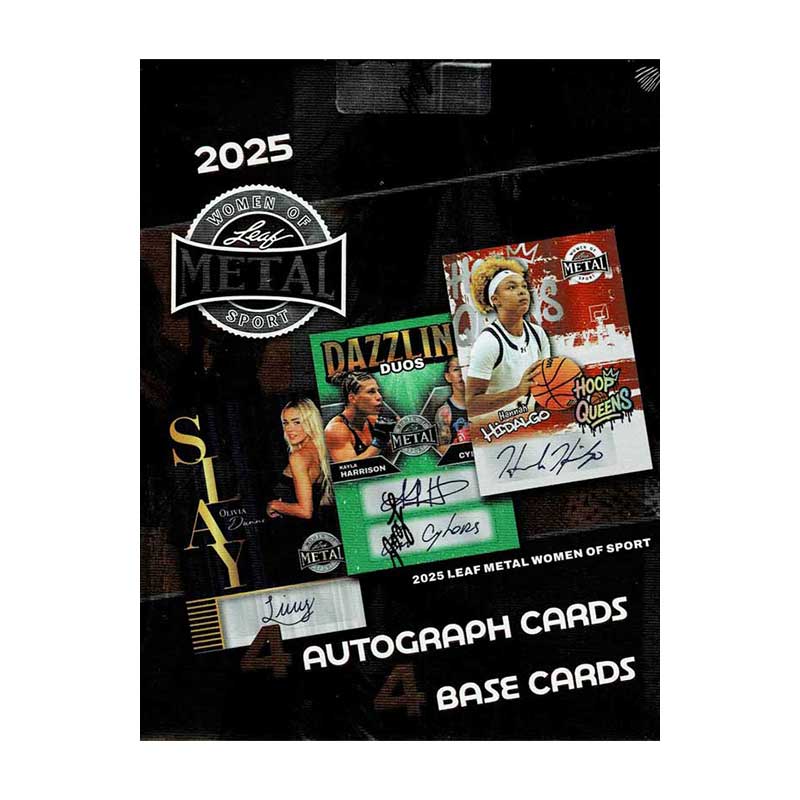2025 Leaf Metal Women of Sport Box 11/29入荷！ ｜カード