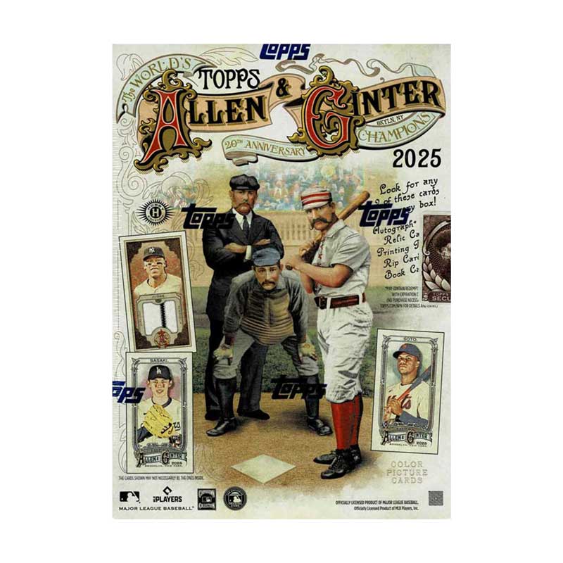 MLB 2025 Topps Allen & Ginter Baseball Hobby Box 12/4入荷 ｜カード