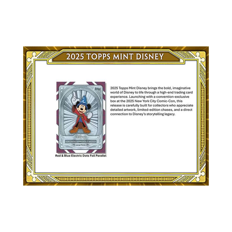 2025 Topps Chrome Disney Mega Box 9/25入荷 ｜カードファナティック