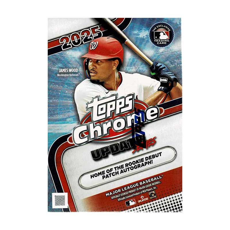MLB 2025 Topps Chrome Update Series Baseball Value Box 12/18入荷