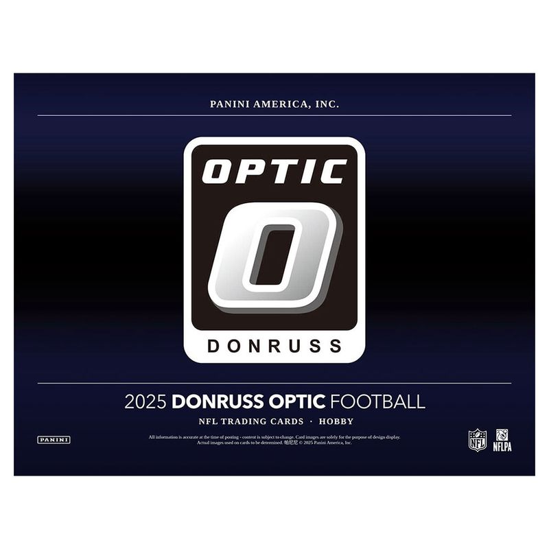 NFL 2025 Panini Donruss Optic Football Hobby Box 1/28入荷