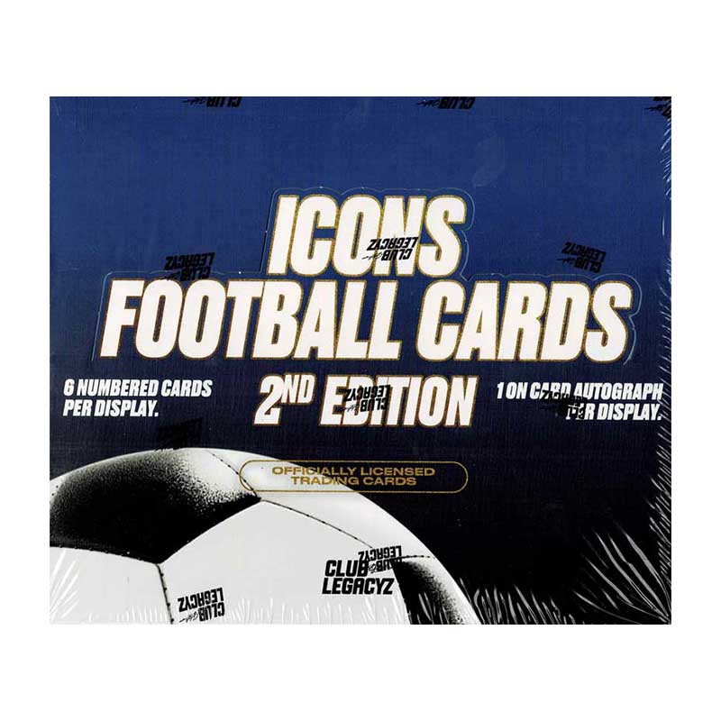 2025 Club Legacyz Icons Football Cards 2nd Edition Box 12/19入荷