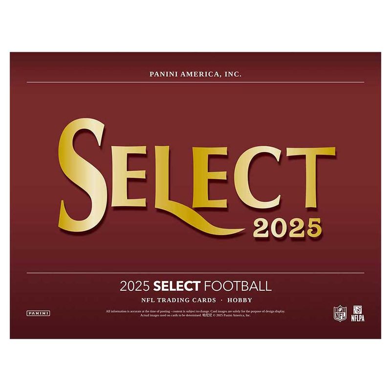 NFL 2025 Panini Select Football Hobby Box 2/20入荷