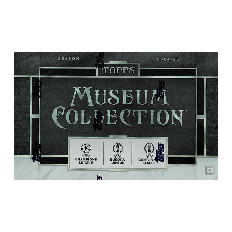 2024-25 Topps UEFA Club Competitions Museum Collection Soccer Hat-trick Box 12/31入荷