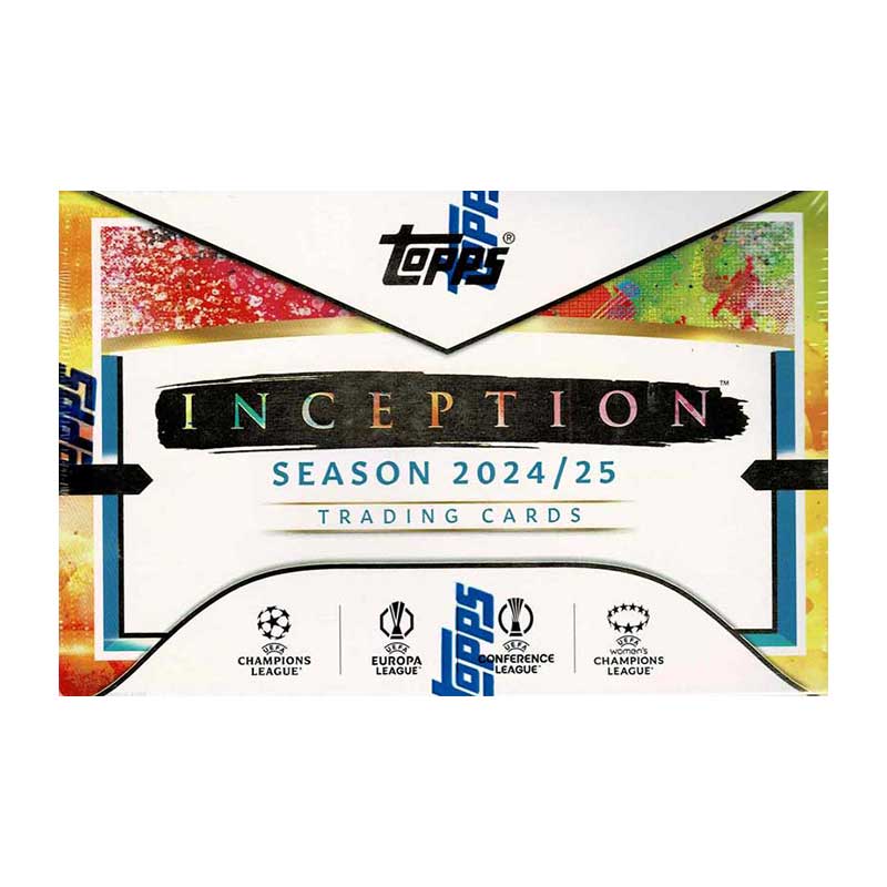 2024-25 Topps Inception UEFA Club Competitions Soccer Hobby Box 1/1入荷