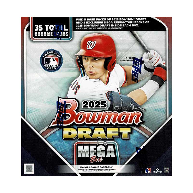 MLB 2025 Topps Holiday Baseball Mega Box 10/23入荷 ｜カード