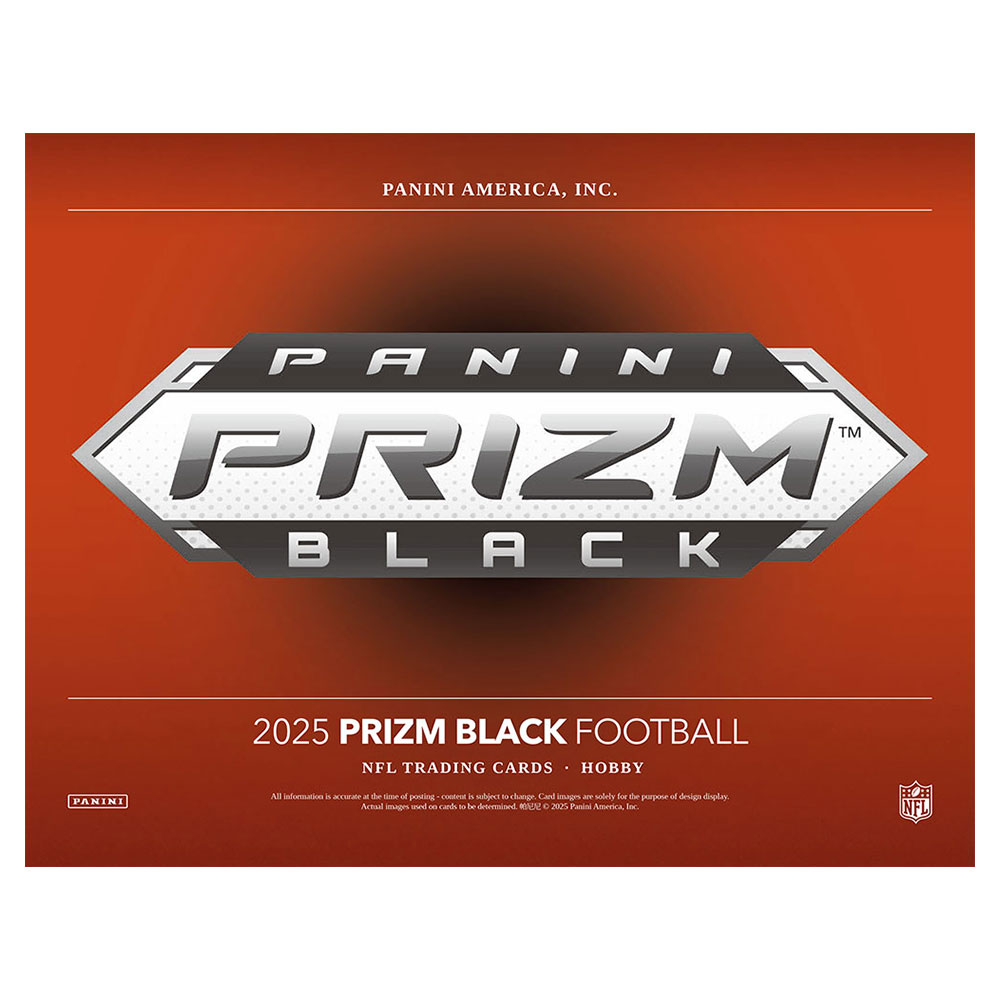 NFL 2025 Panini Prizm Black Football Hobby Box 3/19入荷 |カード NFL 2025 Panini Prizm Black Football Hobby Box 3/19入荷 |カード