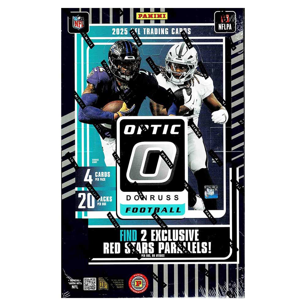 NFL 2025 Panini Donruss Optic Football Hobby International Box 2 