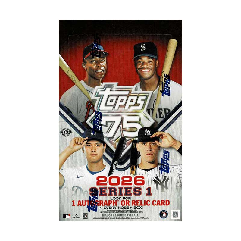 MLB 2026 Topps Baseball Series 1 Hobby Box 2/12入荷！！ ｜カード