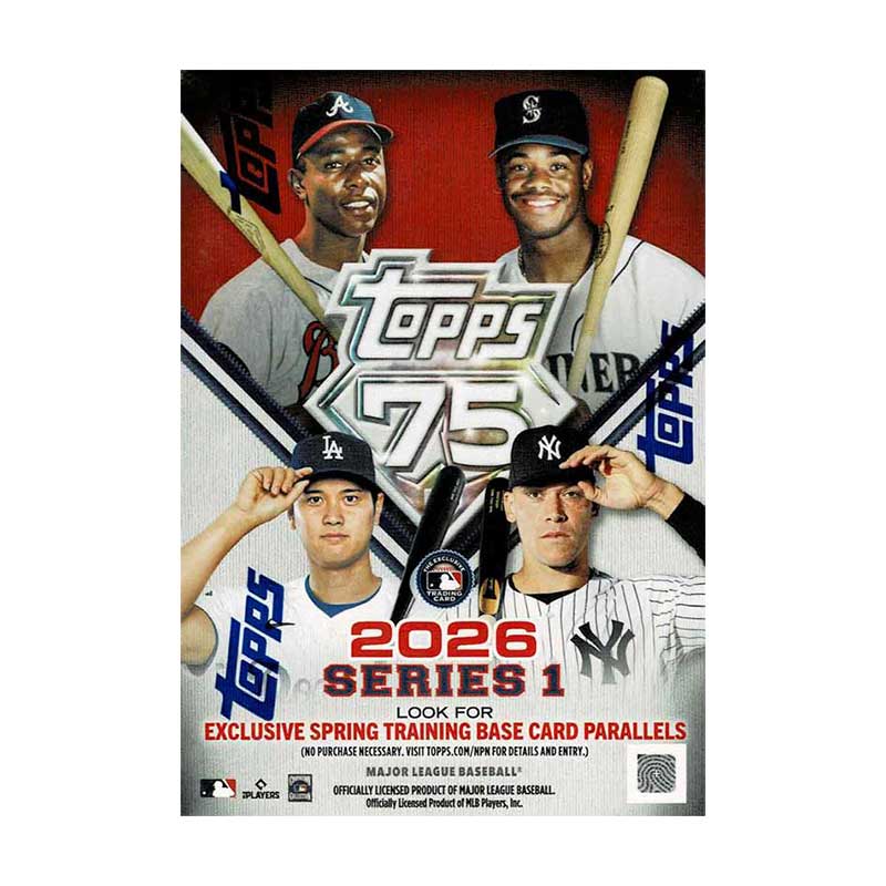 MLB 2026 Topps Baseball Series 1 Value Box 2/12入荷！ ｜カード 