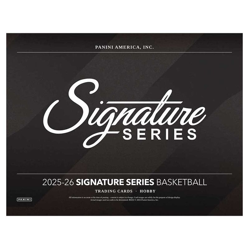 2025-26 Panini Signature Series Basketball Hobby Box 5/28入荷