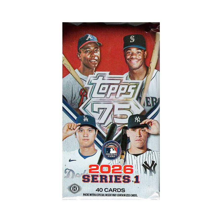 MLB 2026 Topps Baseball Series 1 Jumbo Pack ｜カードファナティック