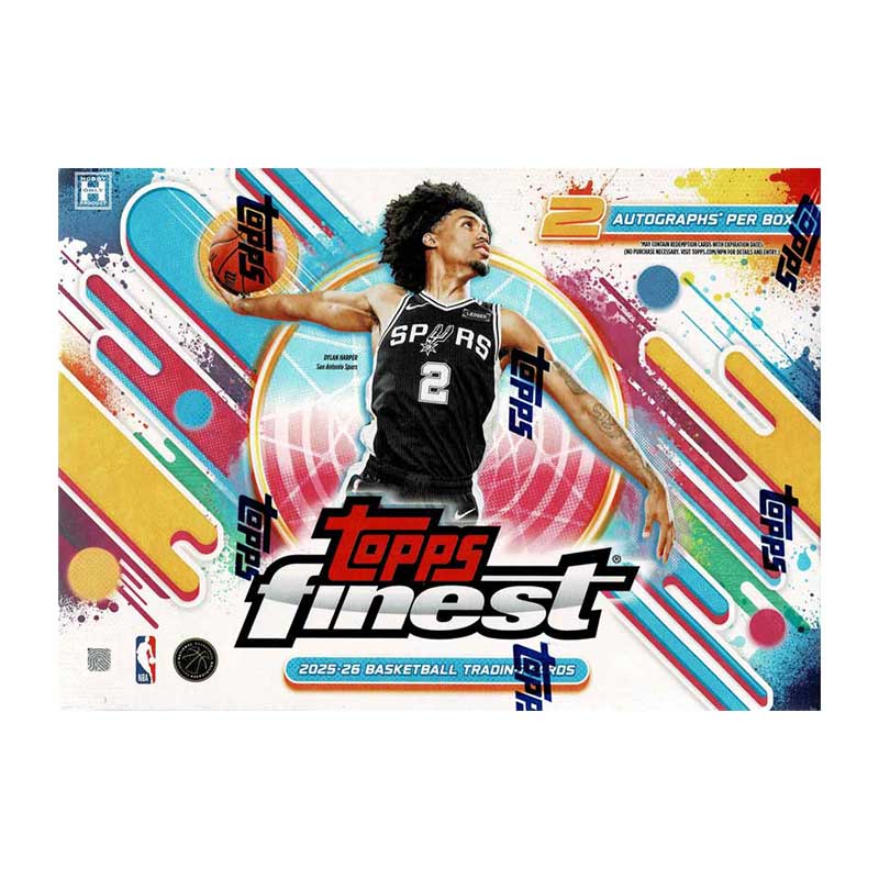NBA 2025-26 Topps Finest Basketball Hobby Box 2/27入荷 ｜カード