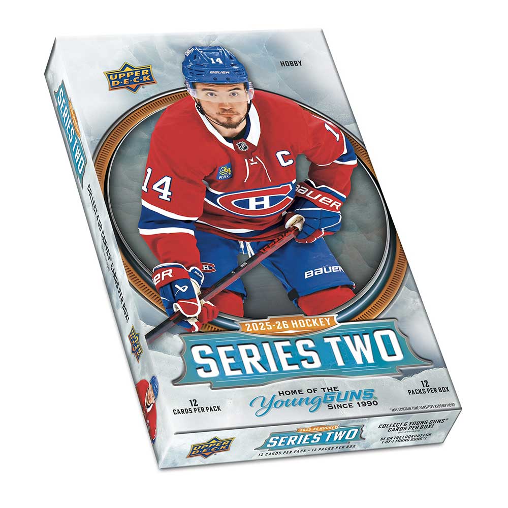 NHL 2025-26 Upper Deck Series 2 Hockey Hobby Box 3/5入荷予定 価格