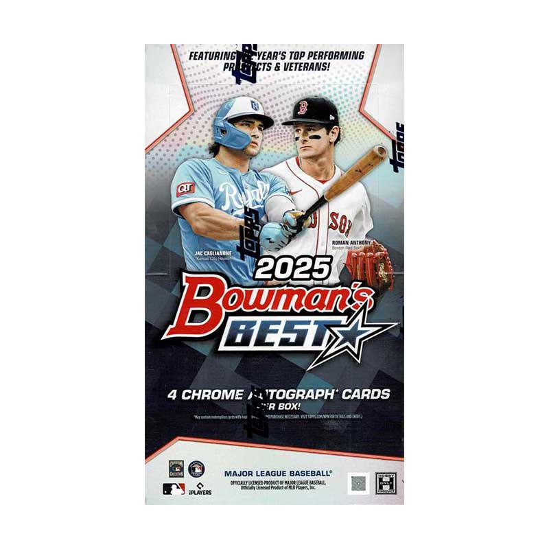 MLB 2025 Bowman's Best Baseball Hobby Box 