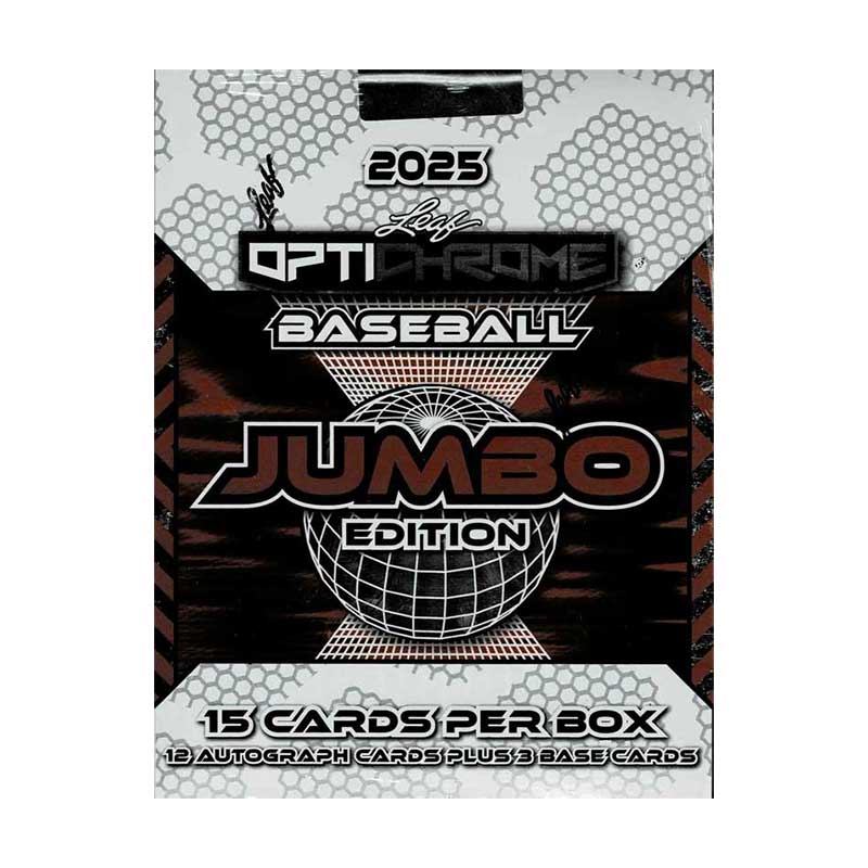 2025 Leaf Optichrome Baseball Jumbo Box 3/6入荷