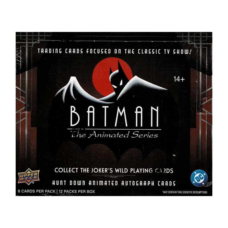 【DU特典Box付き】【未開封 紙ジャケ】ie Fame 6タイトル 2026 Upper Deck DC Comic Batman：The Animated Series Trading Cards