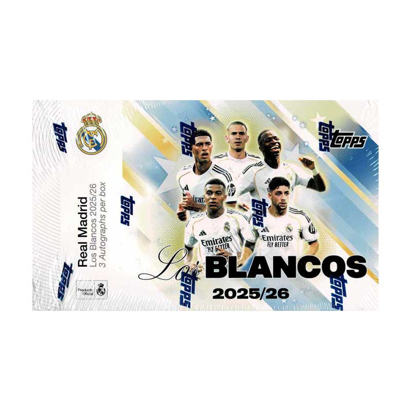 2025-26 Topps Real Madrid Los Blancos Hobby Box 3/24入荷 ｜カード