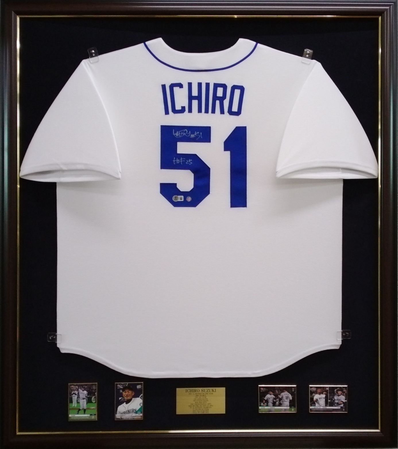 イチロー 直筆サイン入り マリナーズ ナイキ クーパースタウン