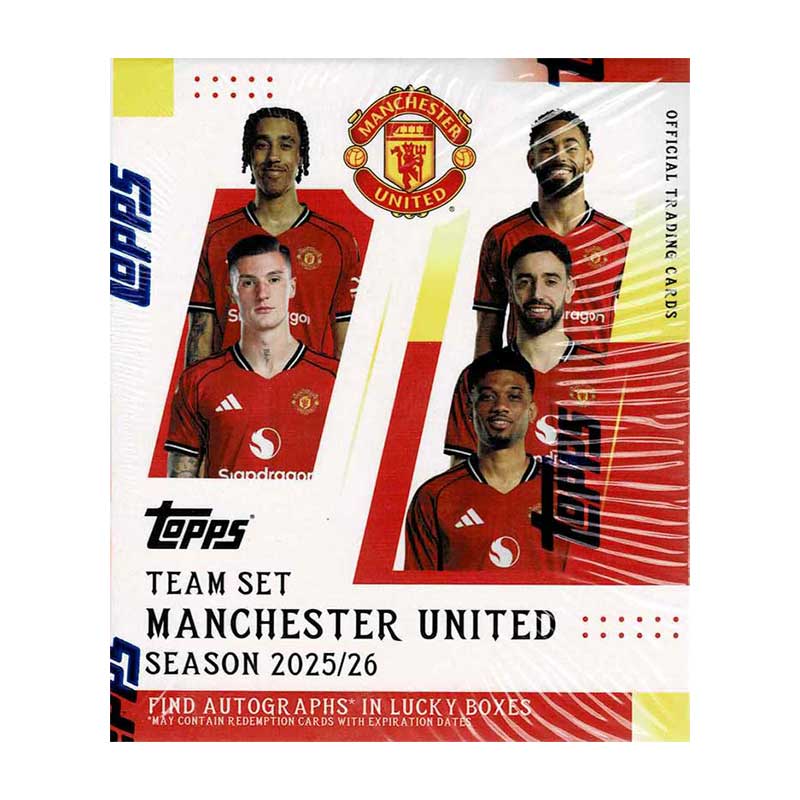 2025-26 Topps Manchester United Team Set Box 3/24入荷！！