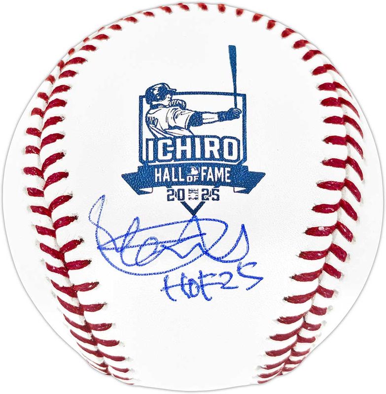 イチロー 直筆サインボール ICHIRO HOF 2025 記念球 