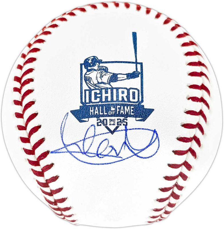 イチロー 直筆サインボール ICHIRO HOF 2025 記念球 / Ichiro Suzuki Autographed Official IS Hall of Fame HOF Logo Baseball Seattle Mariners IS Holo & Beckett BAS Witness Stock