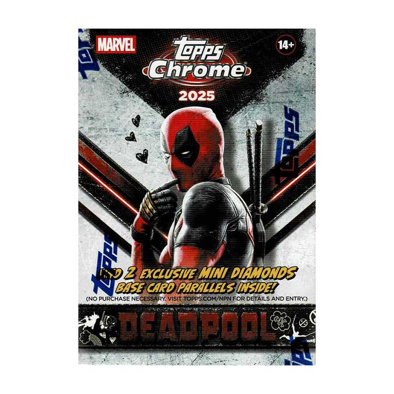 2025 Topps Chrome Marvel Deadpool Value Box 4/2入荷
