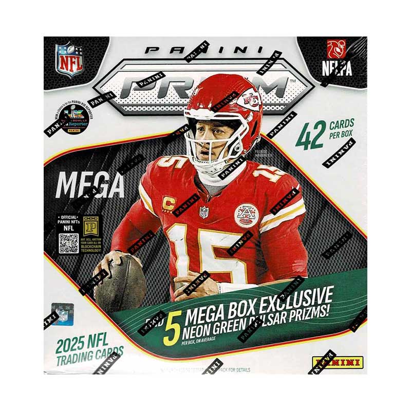 NFL 2025 Panini Prizm Football Mega Box 4/11入荷