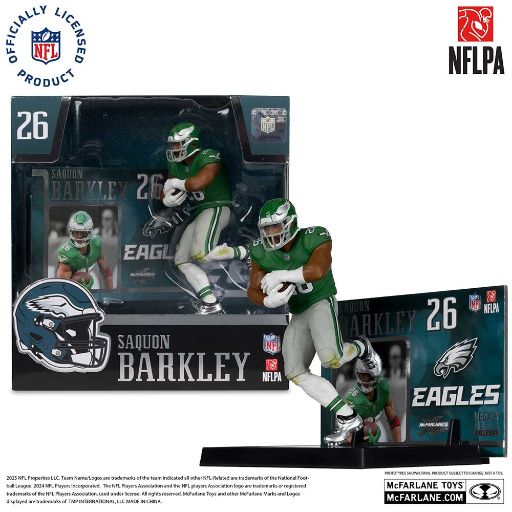 セイクワン・バークリー McFarlane NFL 2025（イーグルス/グリーン